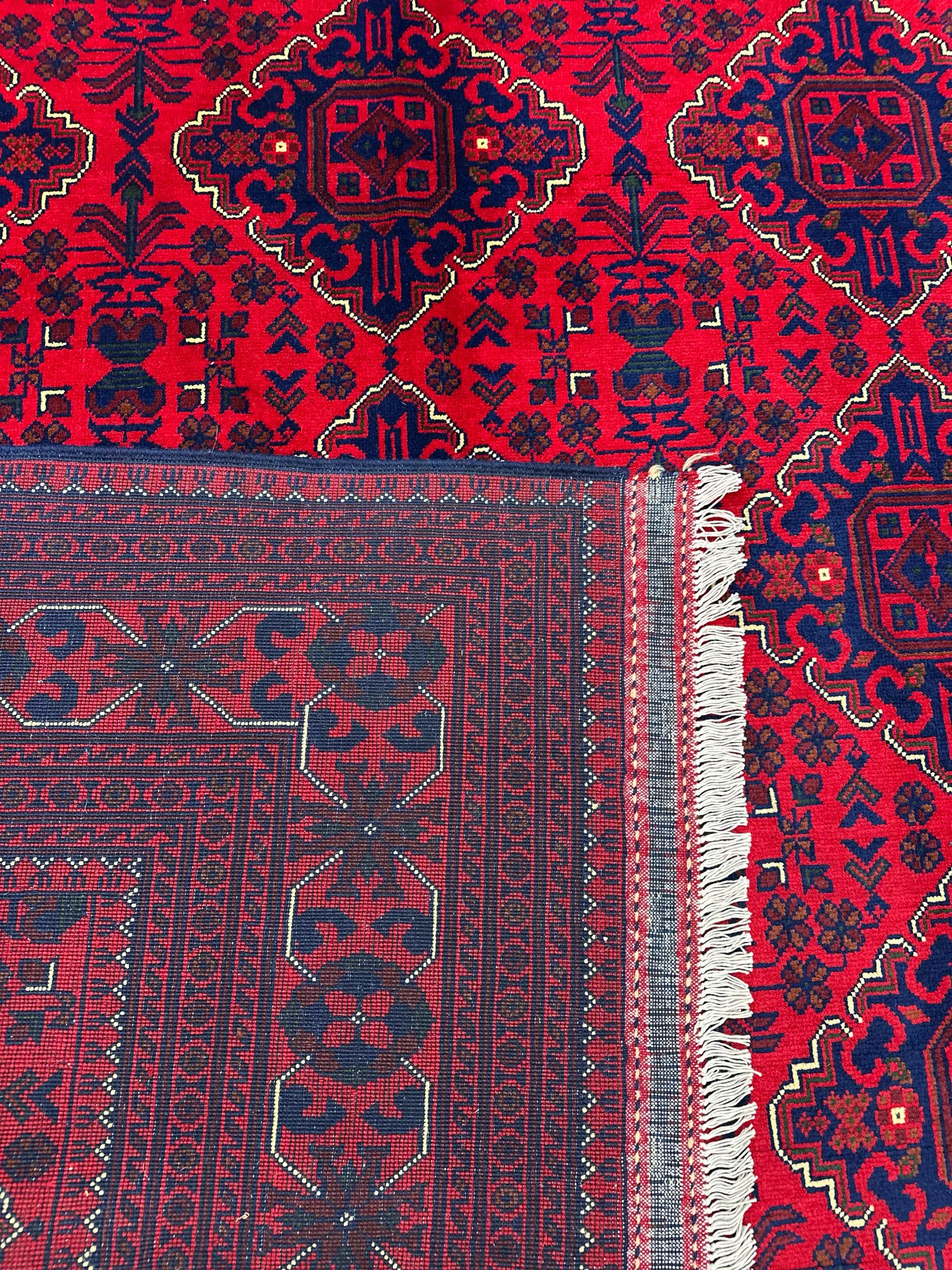 Handmade Afghan Traditional Khal Rug  300 CM x 200 CM Sk#2010
