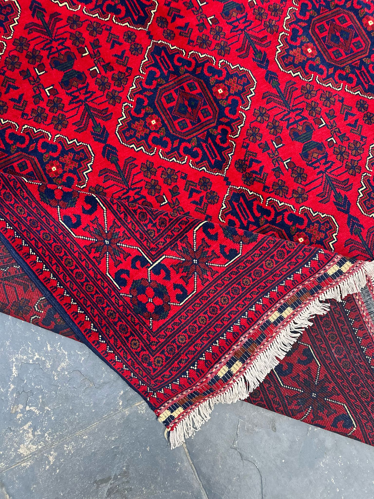 Handmade Afghan Traditional Khal Rug  300 CM x 200 CM Sk#2010