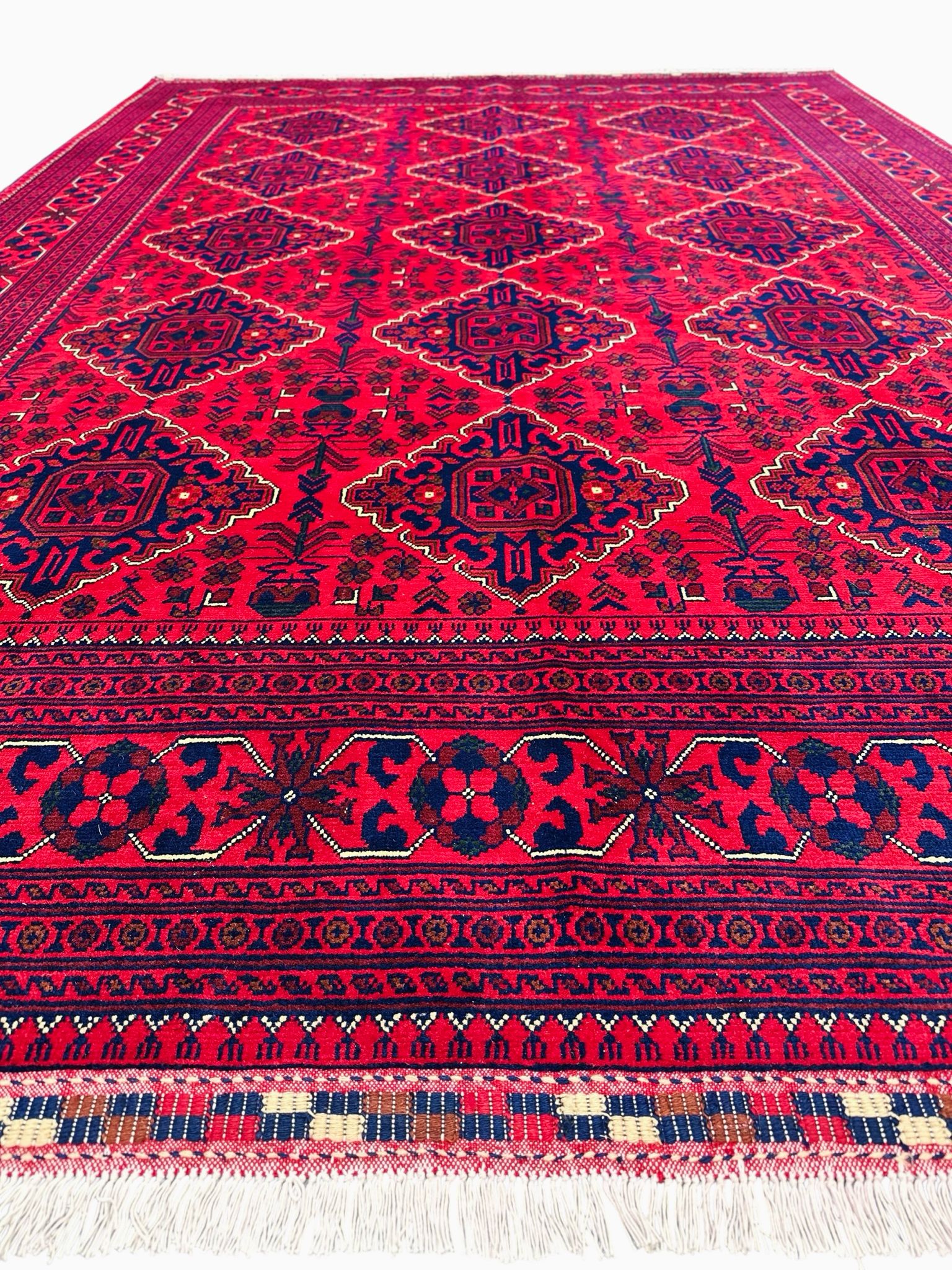 Handmade Afghan Traditional Khal Rug  300 CM x 200 CM Sk#2010