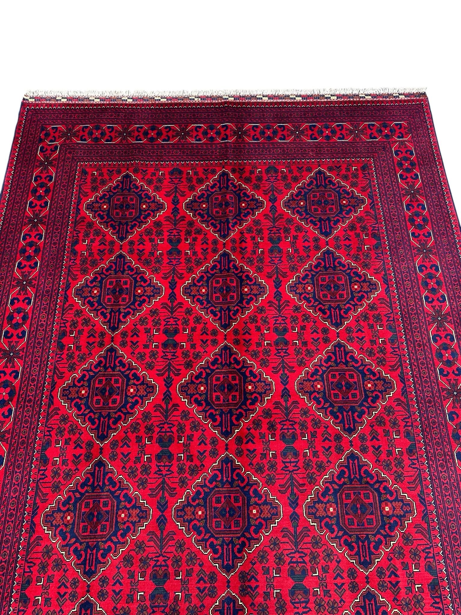 Handmade Afghan Traditional Khal Rug  300 CM x 200 CM Sk#2010