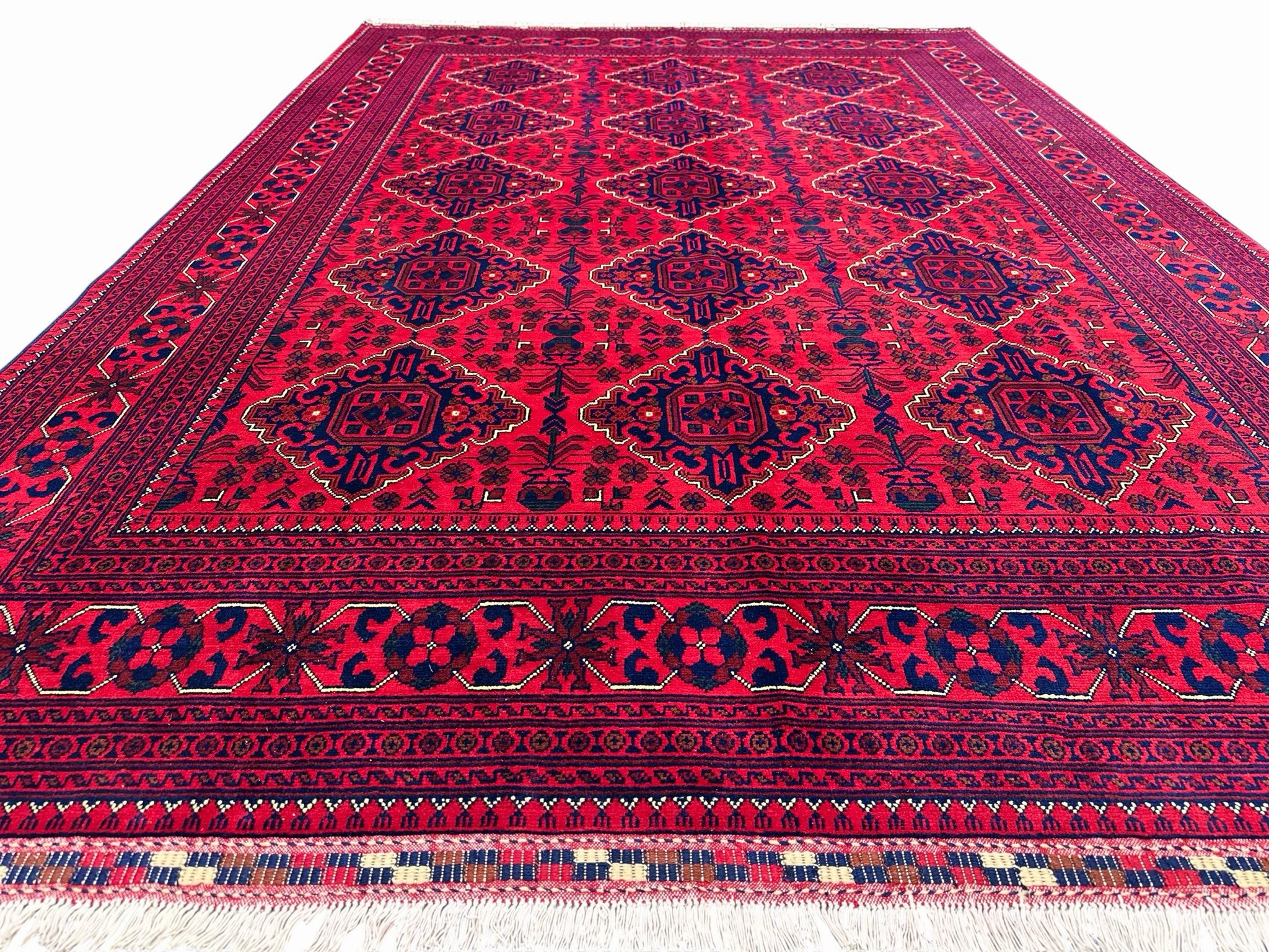 Handmade Afghan Traditional Khal Rug  300 CM x 200 CM Sk#2010