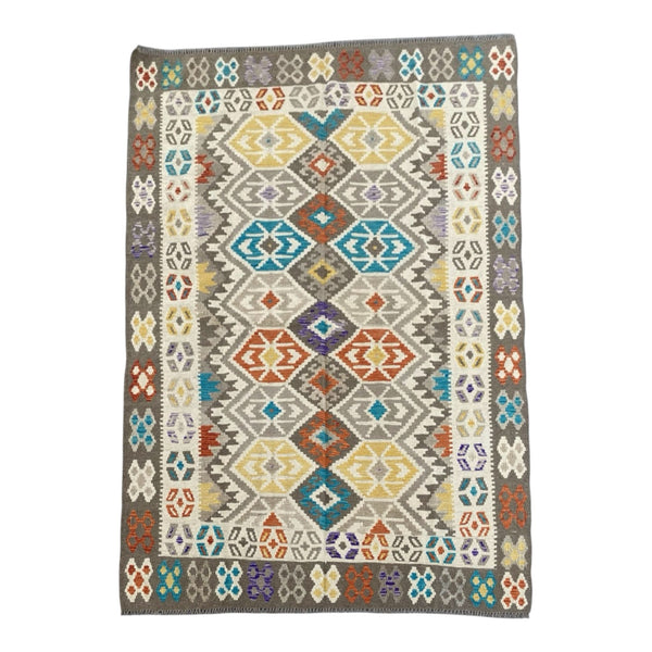 Handmade Afghan Kilim Rug  240 CM x 179 CM  SK#1288