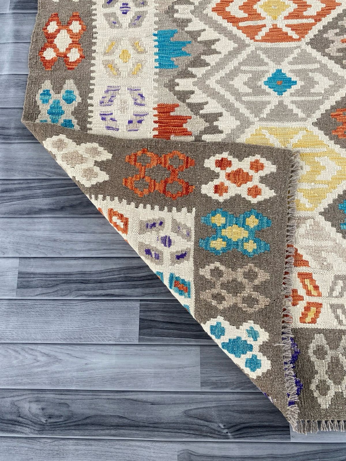 Handmade Afghan Kilim Rug  240 CM x 179 CM  SK#1288