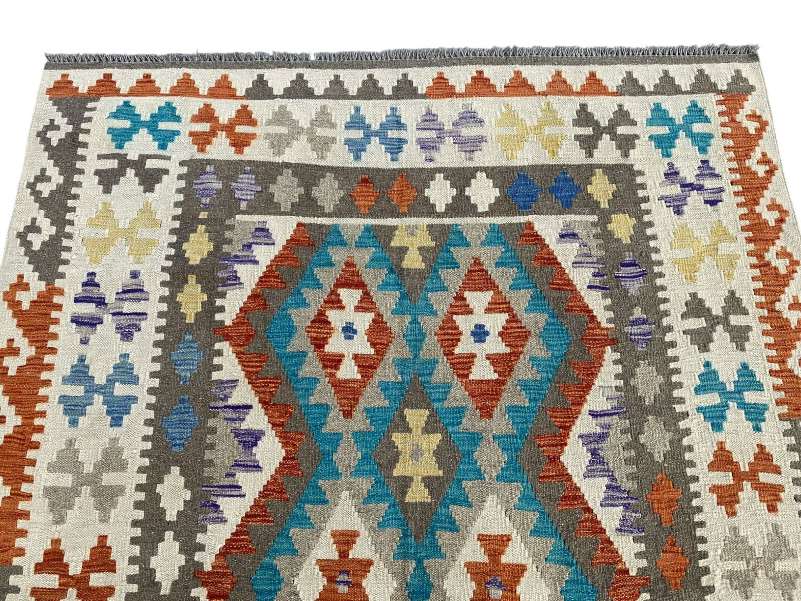 Handmade Afghan Kilim Rug  210 CM x 152 CM  SK#1233