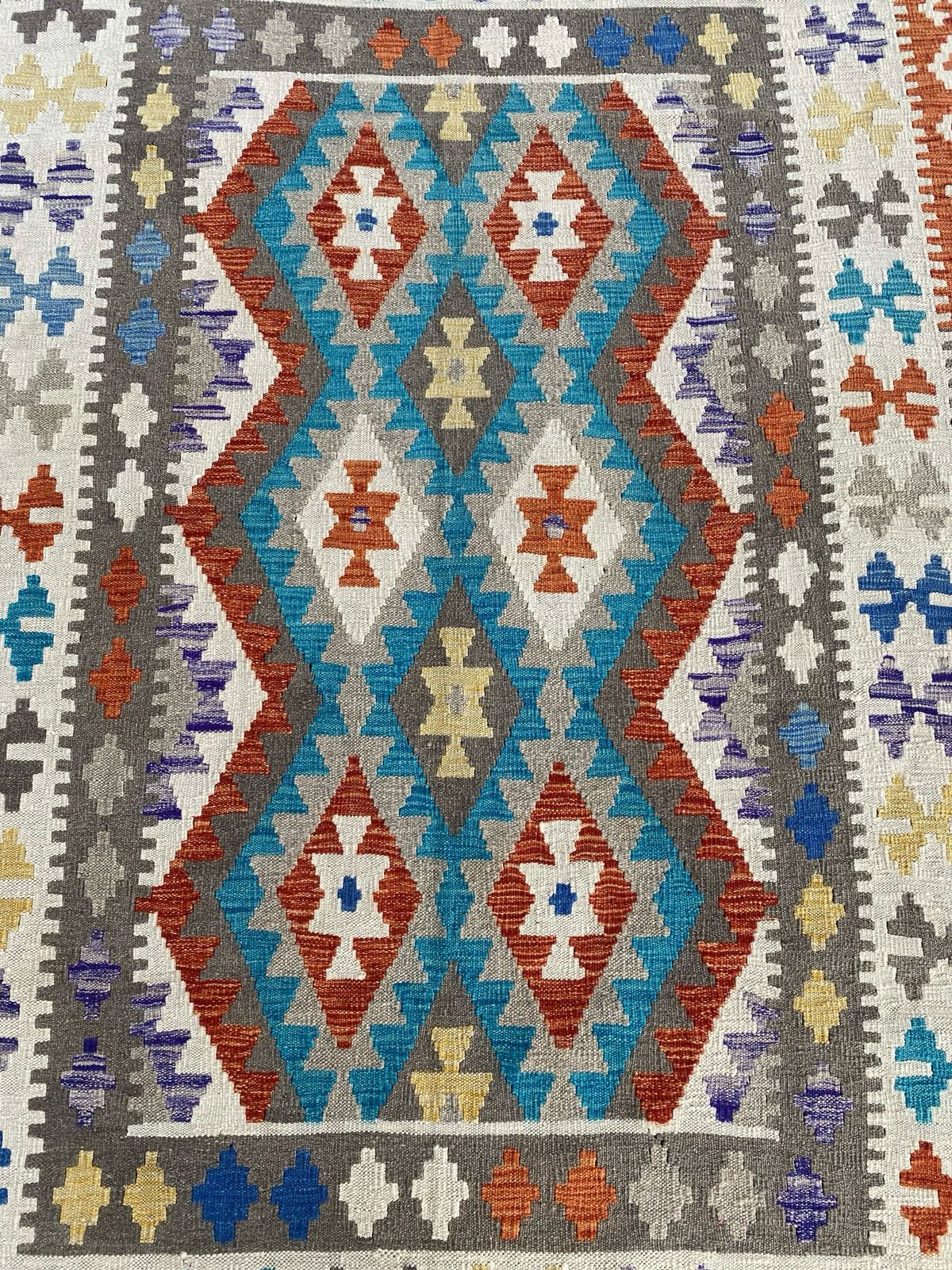 Handmade Afghan Kilim Rug  210 CM x 152 CM  SK#1233