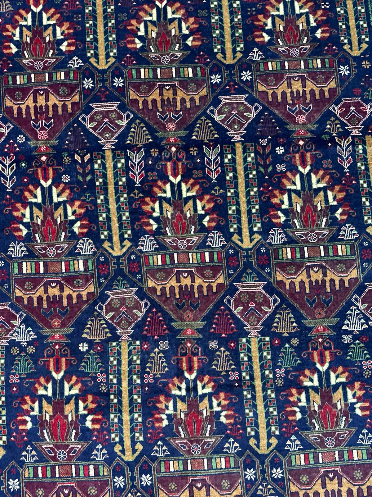 Handmade Traditional Afghan Vintage Balochi Rug  312 CM x 190 CM Sk#2011