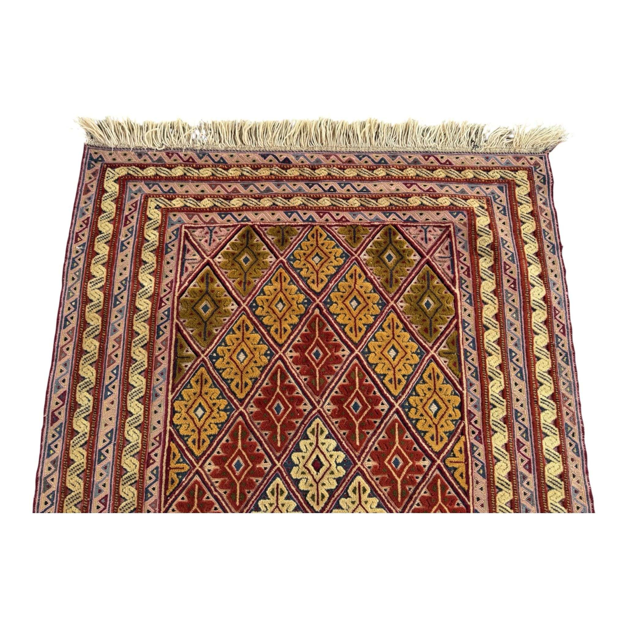 Handmade Afghan Meshwani Rug 120 CM x 80 CM  SK#1492