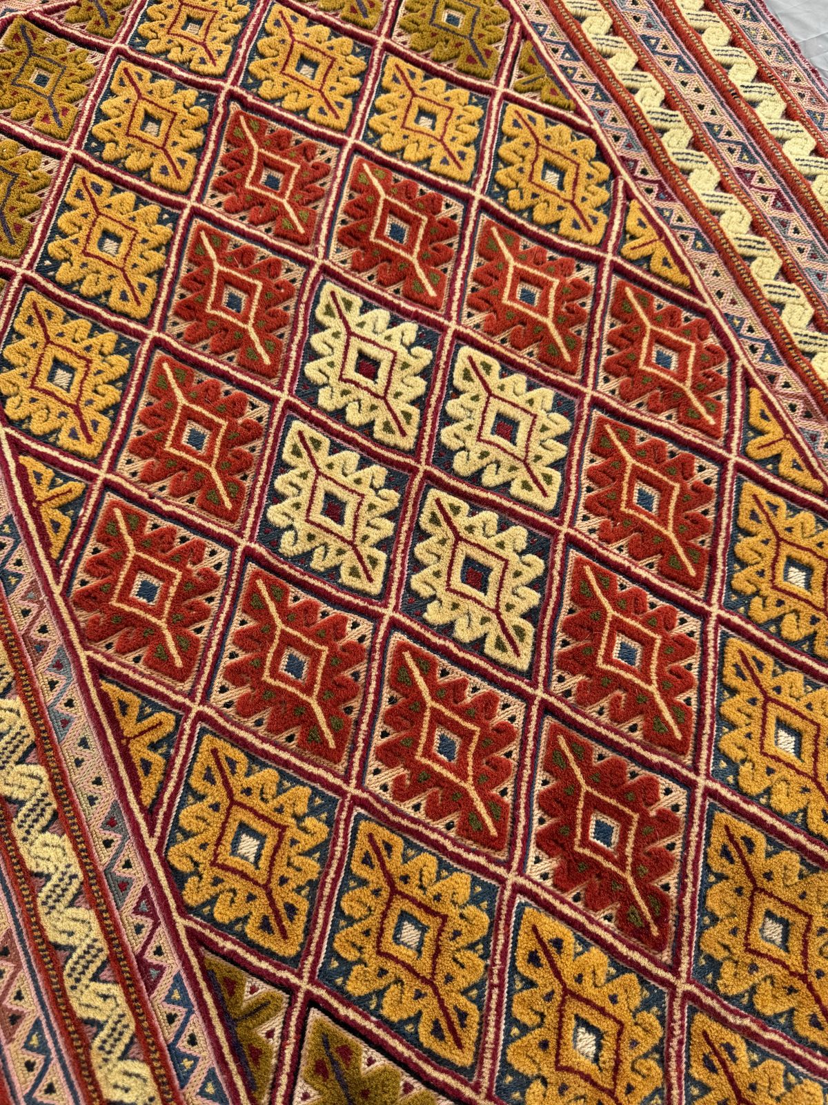 Handmade Afghan Meshwani Rug 120 CM x 80 CM  SK#1492