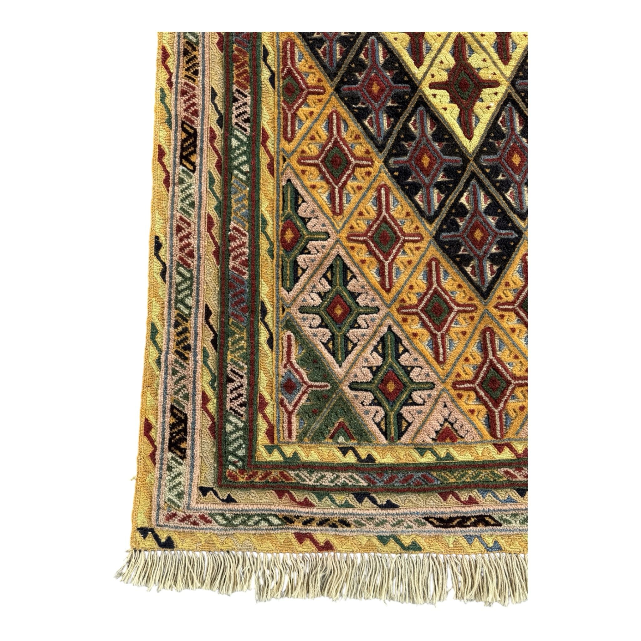 Handmade Afghan Meshwani Rug 140 CM x 84 CM  SK#1493