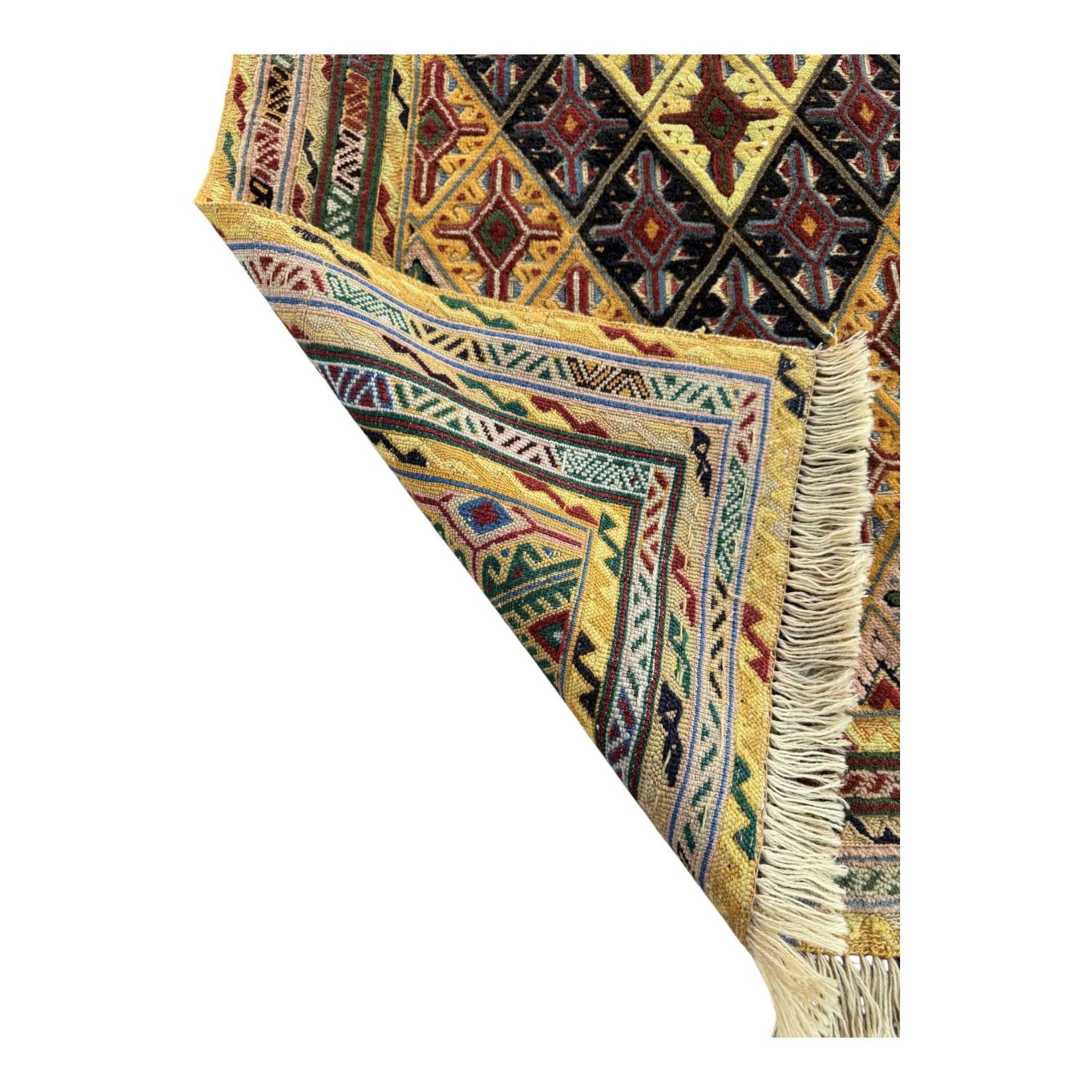 Handmade Afghan Meshwani Rug 140 CM x 84 CM  SK#1493