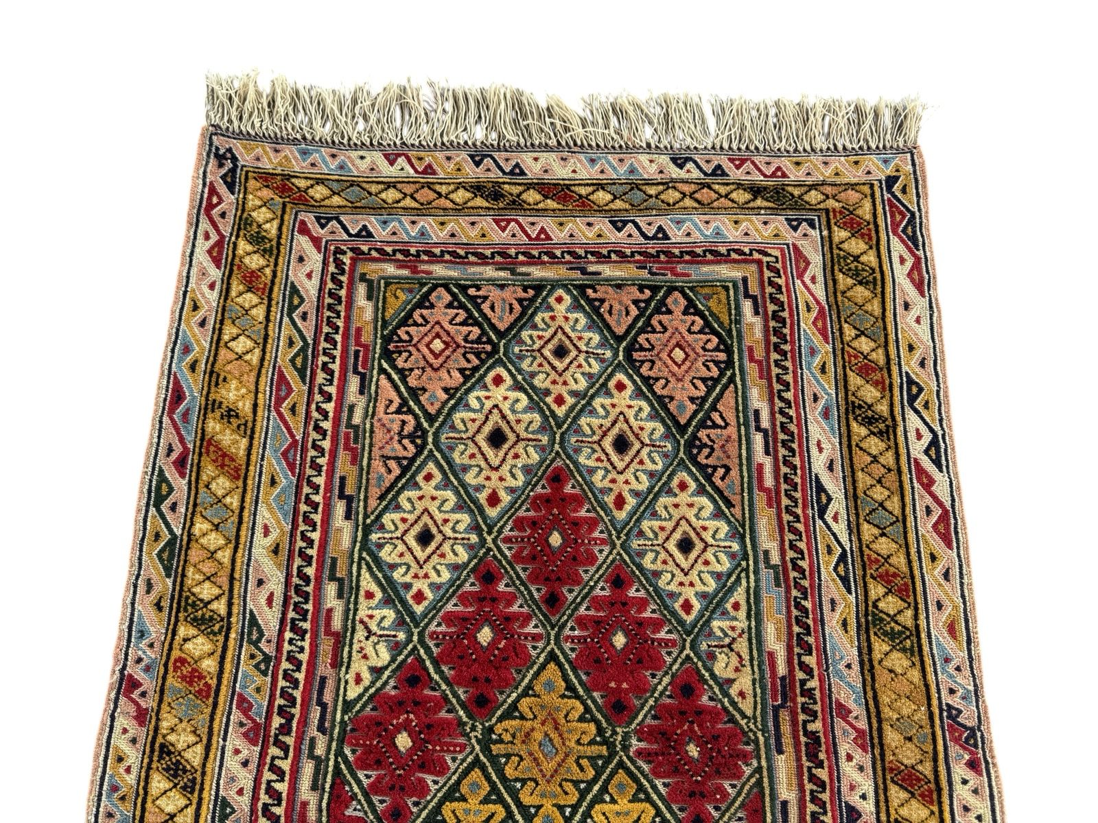 Handmade Afghan Meshwani Rug 120 CM x 94 CM  SK#1494
