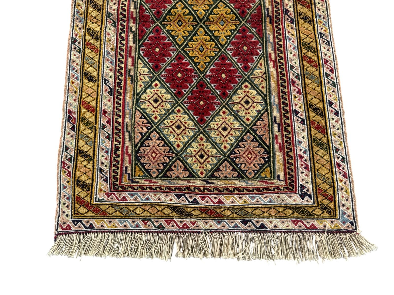 Handmade Afghan Meshwani Rug 120 CM x 94 CM  SK#1494