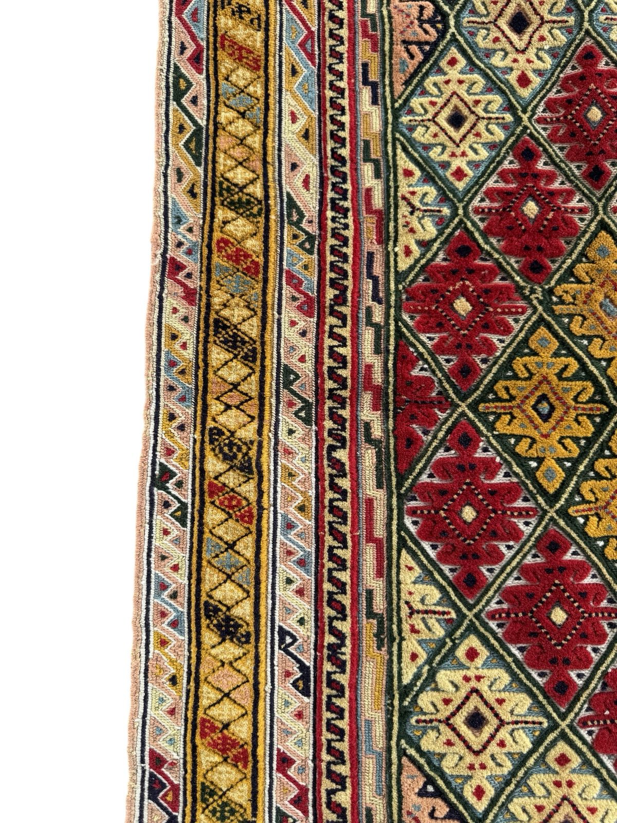 Handmade Afghan Meshwani Rug 120 CM x 94 CM  SK#1494
