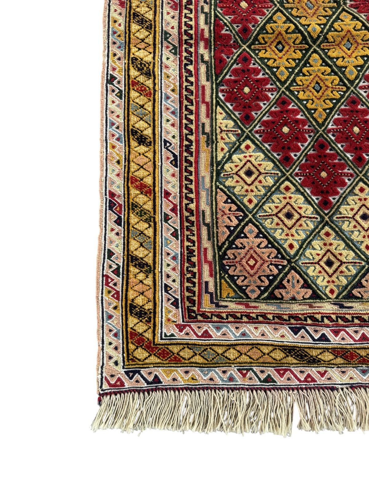 Handmade Afghan Meshwani Rug 120 CM x 94 CM  SK#1494