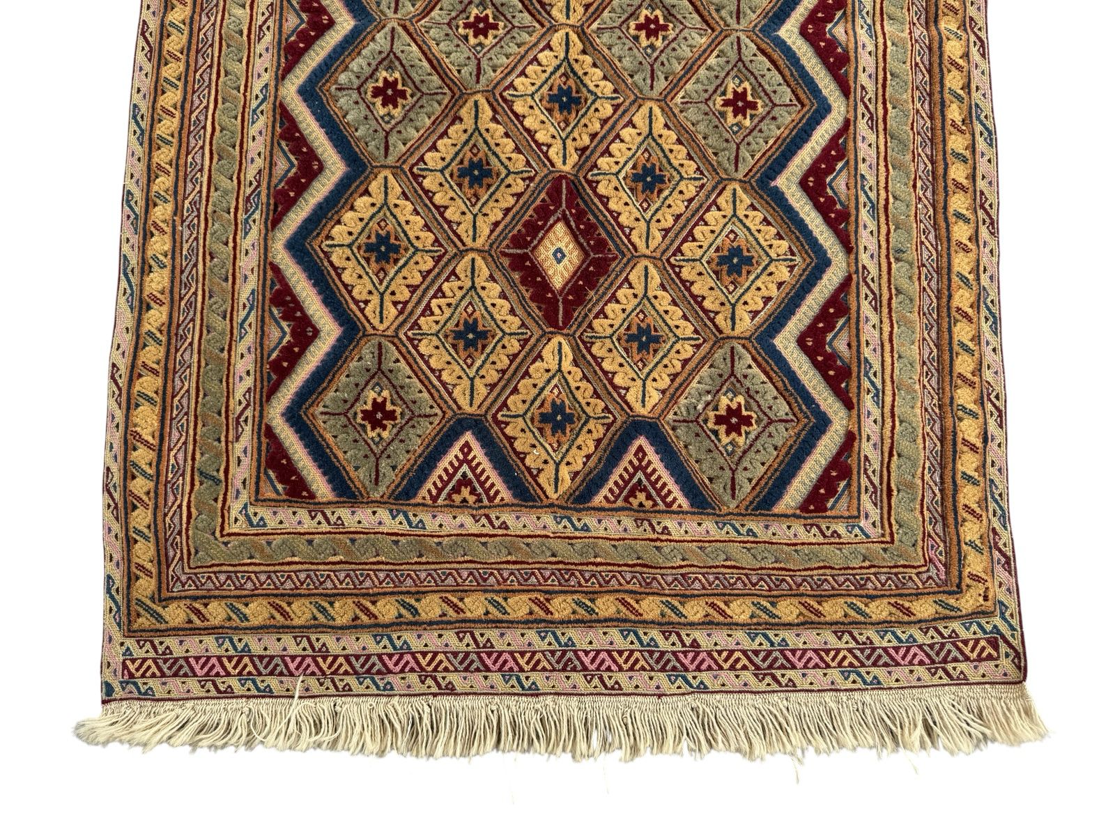 Handmade Afghan Meshwani Rug 125 CM x 85 CM  SK#1495