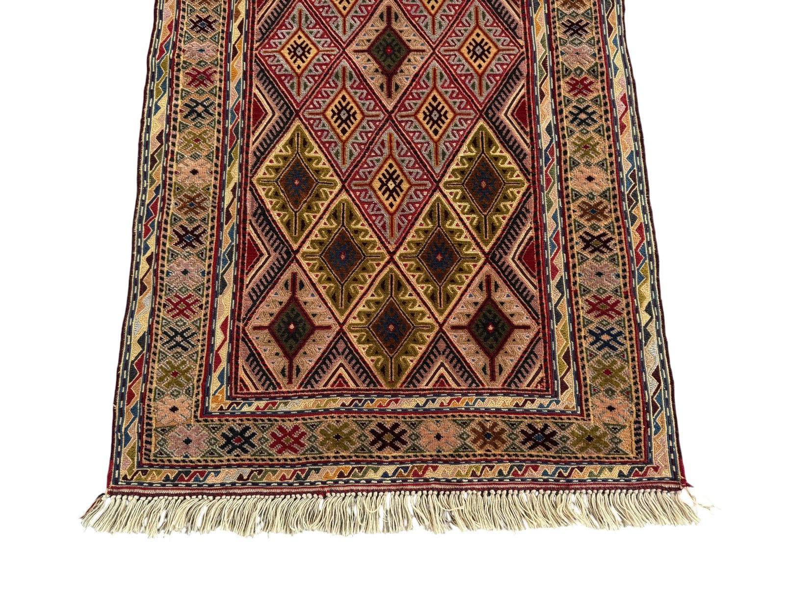 Handmade Afghan Meshwani Rug 140 CM x 80 CM  SK#1496