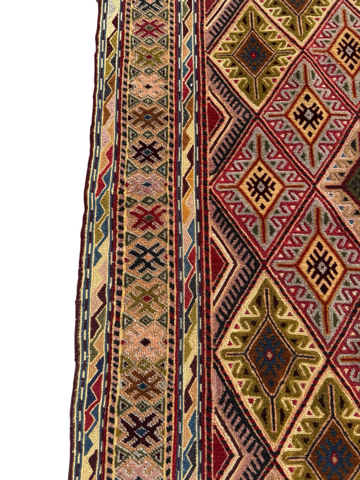 Handmade Afghan Meshwani Rug 140 CM x 80 CM  SK#1496