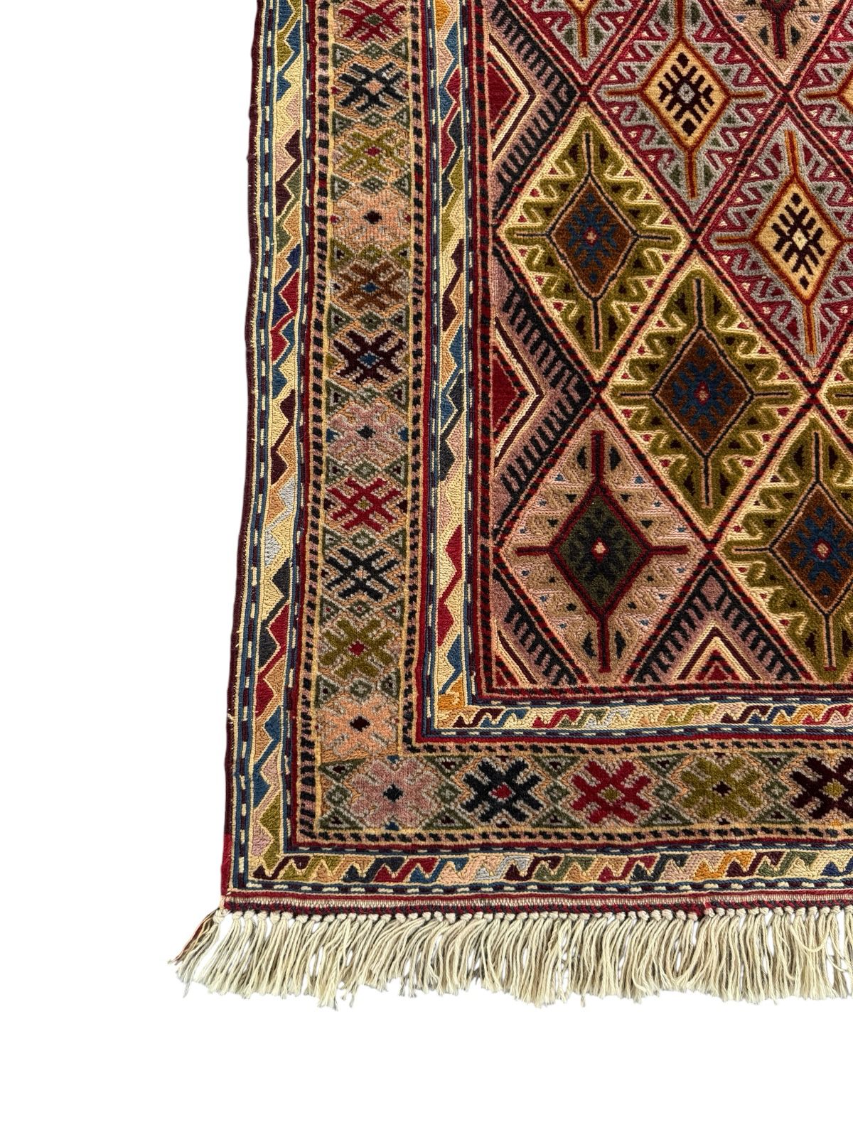 Handmade Afghan Meshwani Rug 140 CM x 80 CM  SK#1496
