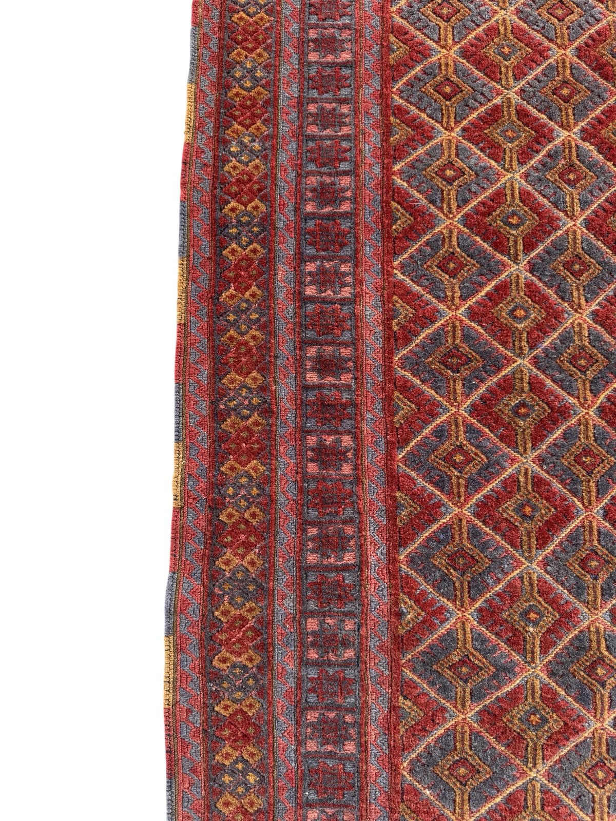 Handmade Afghan Meshwani Rug 120 CM x 107 CM  SK#1497