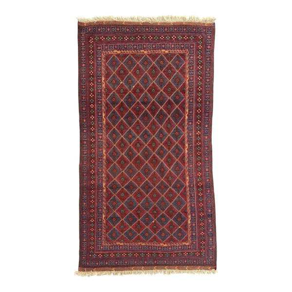 Handmade Tribal Afghan Meshwani Rug 210 CM x 142 CM  SK#1498