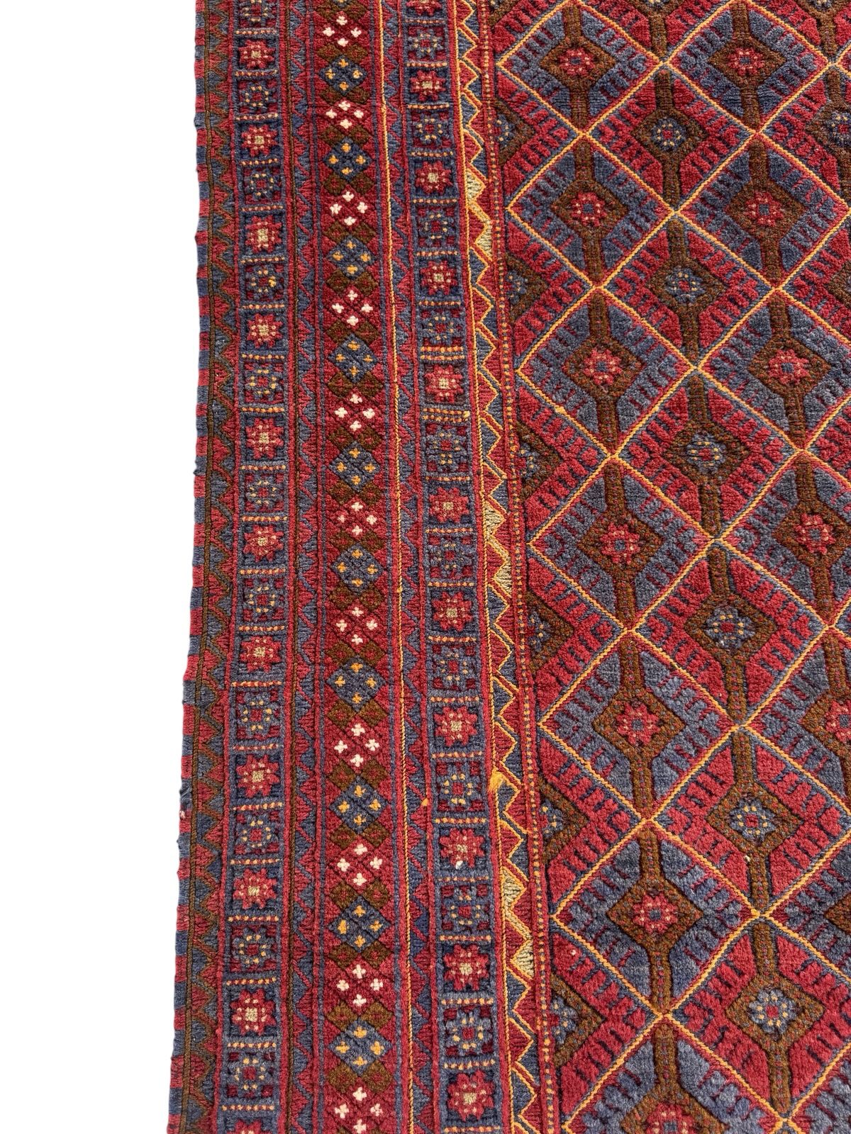 Handmade Tribal Afghan Meshwani Rug 210 CM x 142 CM  SK#1498