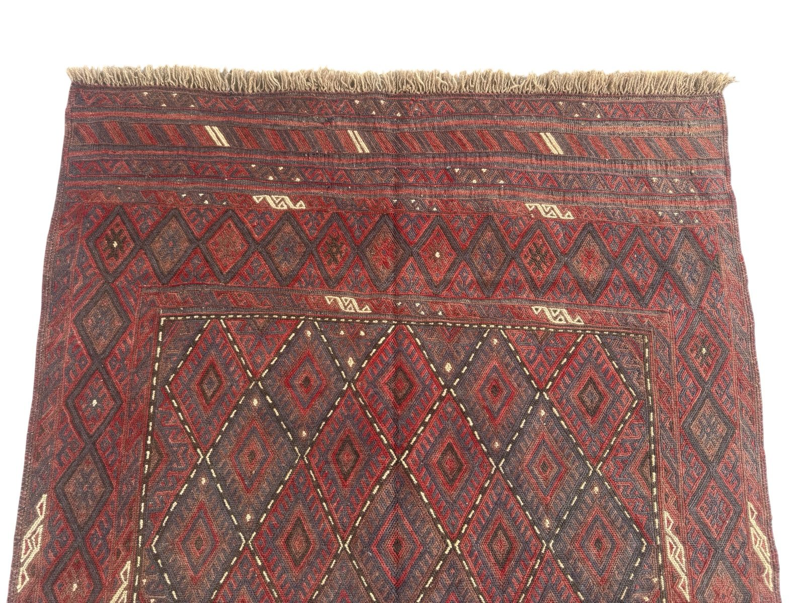 Handmade Tribal Afghan Meshwani Rug 150 CM x 102 CM  SK#1499