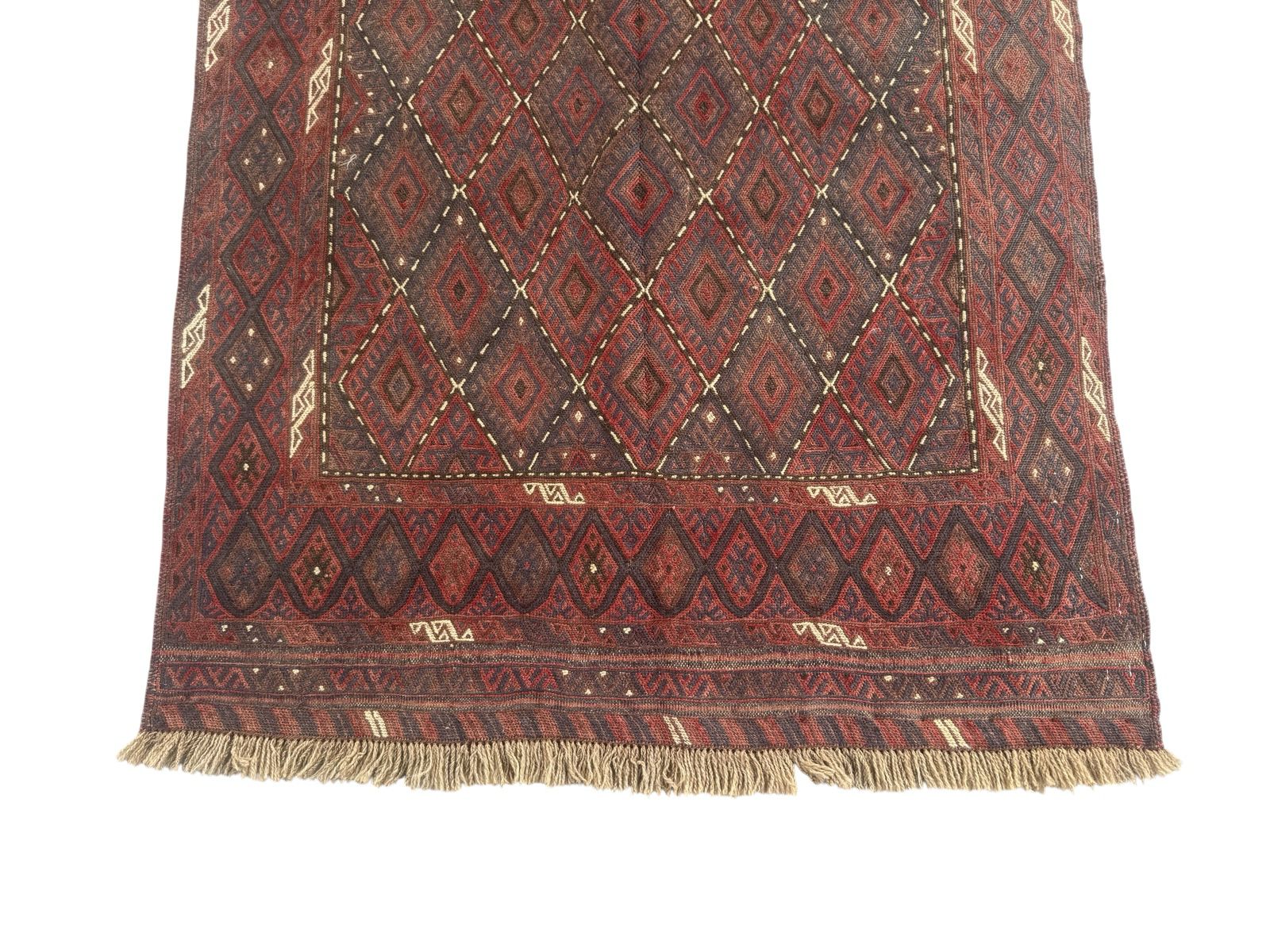 Handmade Tribal Afghan Meshwani Rug 150 CM x 102 CM  SK#1499