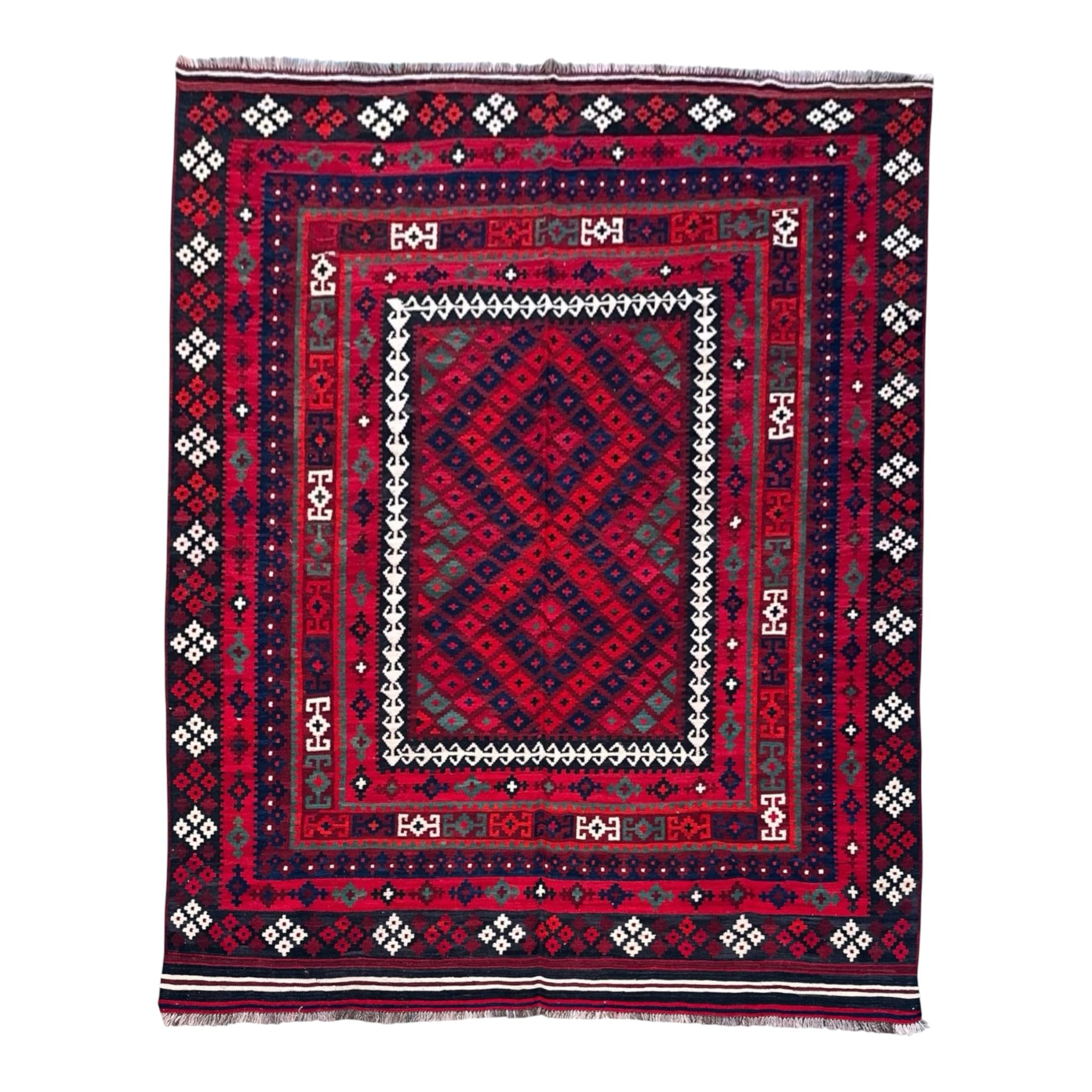 Handmade Afghan Kilim Rug 310 CM x 246 CM Sk#2016