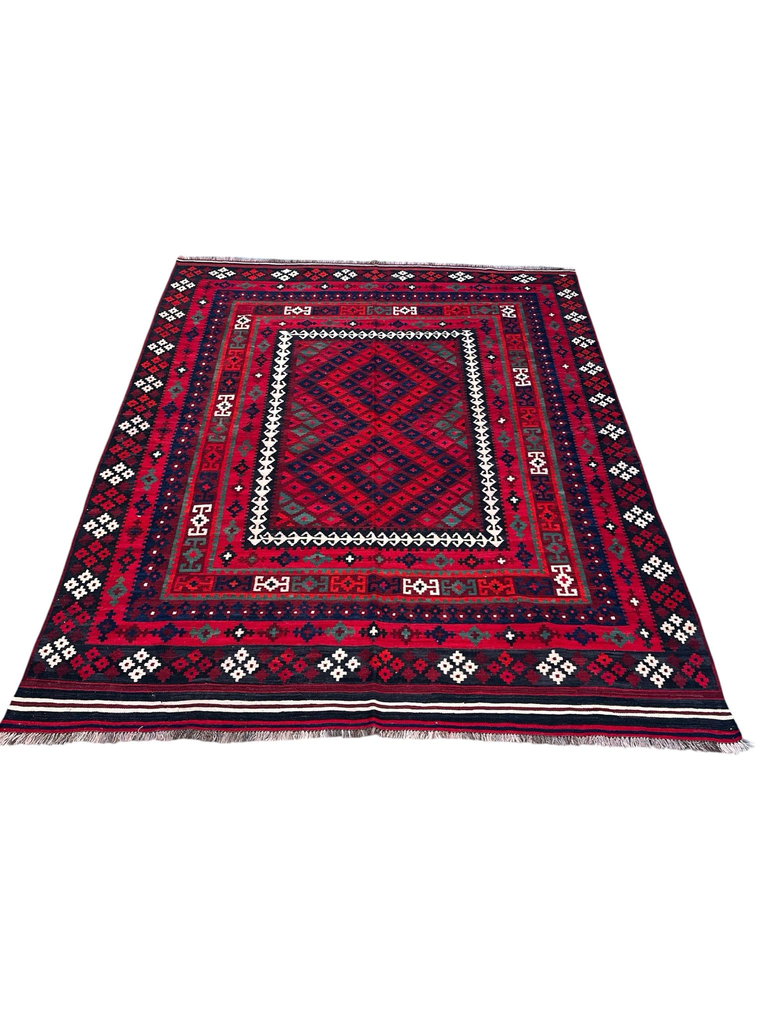 Handmade Afghan Kilim Rug 310 CM x 246 CM Sk#2016