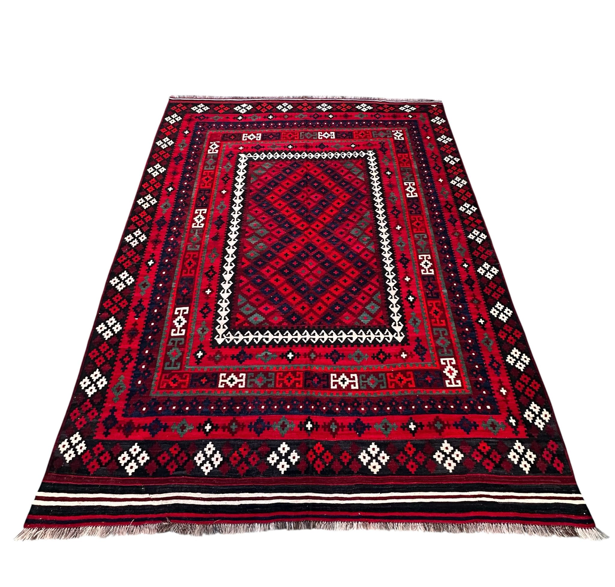 Handmade Afghan Kilim Rug 310 CM x 246 CM Sk#2016