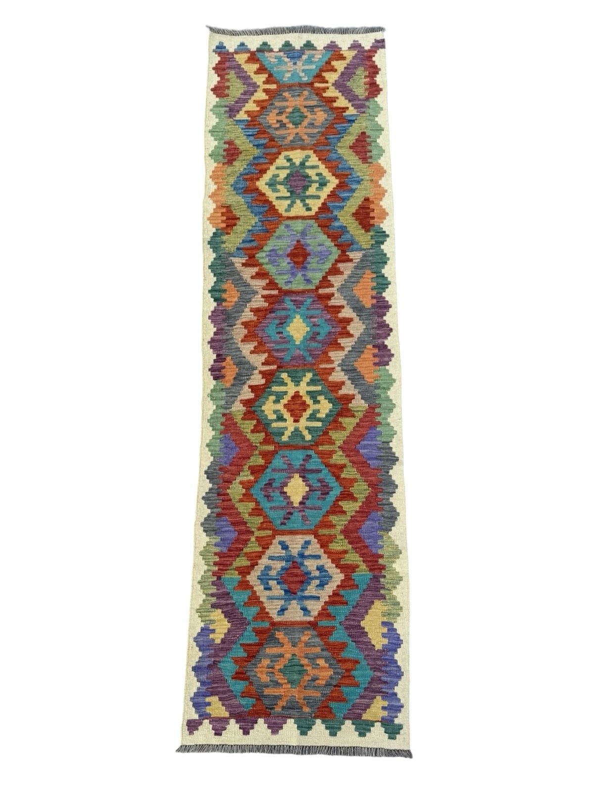 Handmade Kilim Long Hallway Rug 288 cm x 84 cm Sk#SK#1409