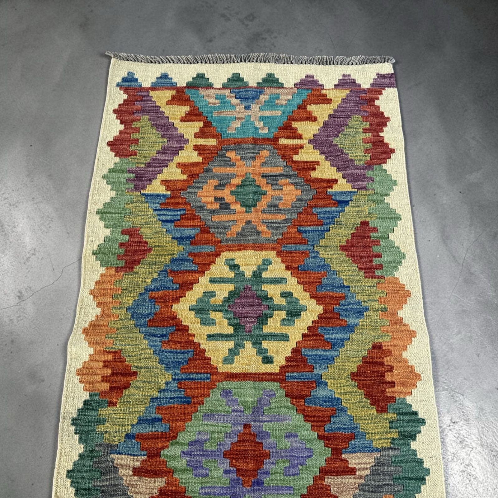 Handmade Kilim Long Hallway Rug 288 cm x 84 cm Sk#SK#1409