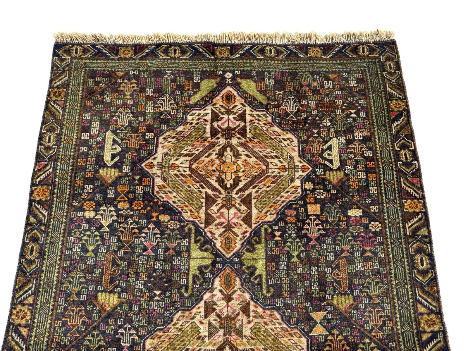 Handmade Balochi Rug 195 CM x 117 CM Sk#1487