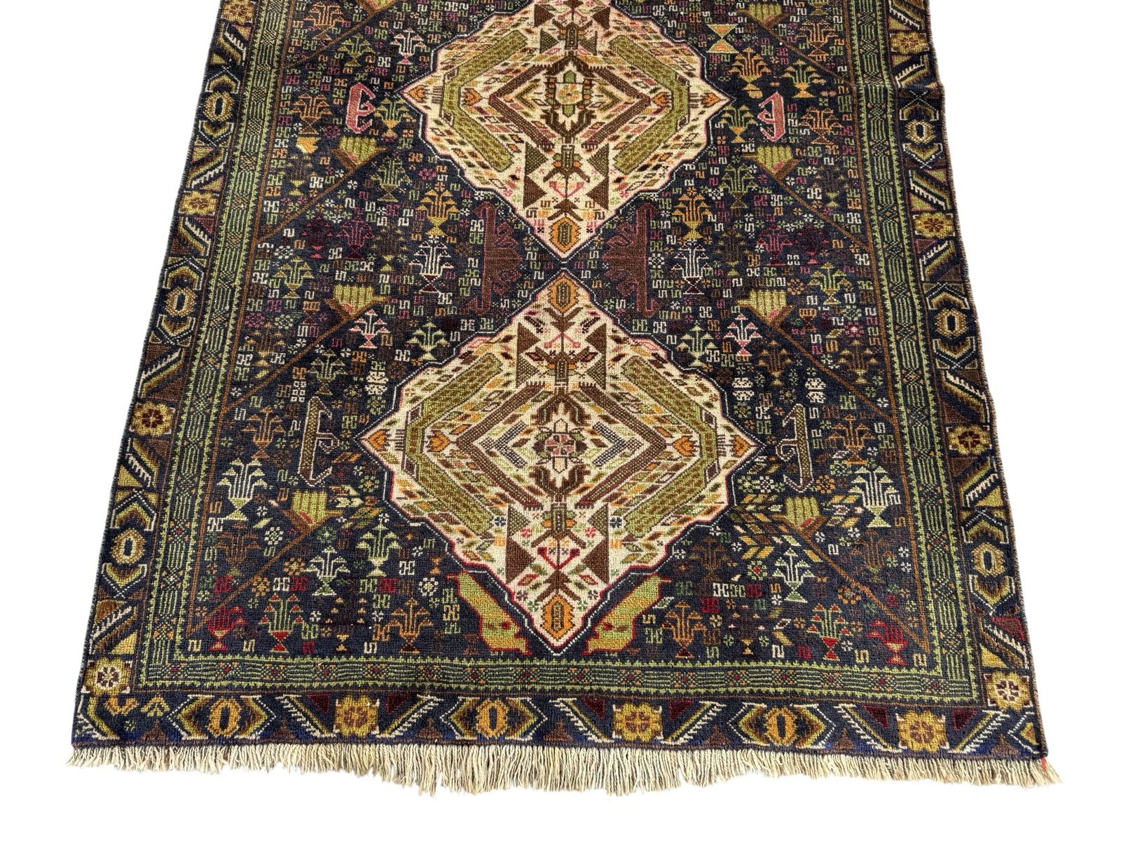 Handmade Balochi Rug 195 CM x 117 CM Sk#1487