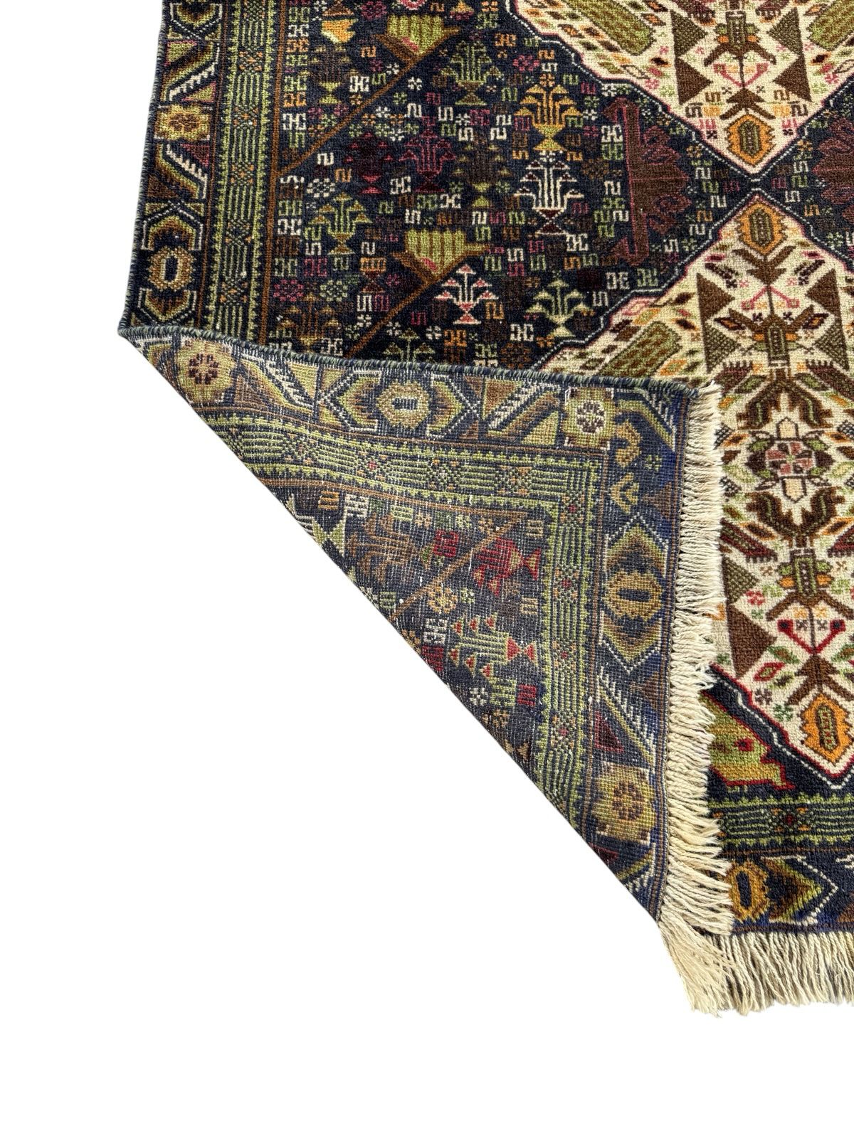 Handmade Balochi Rug 195 CM x 117 CM Sk#1487