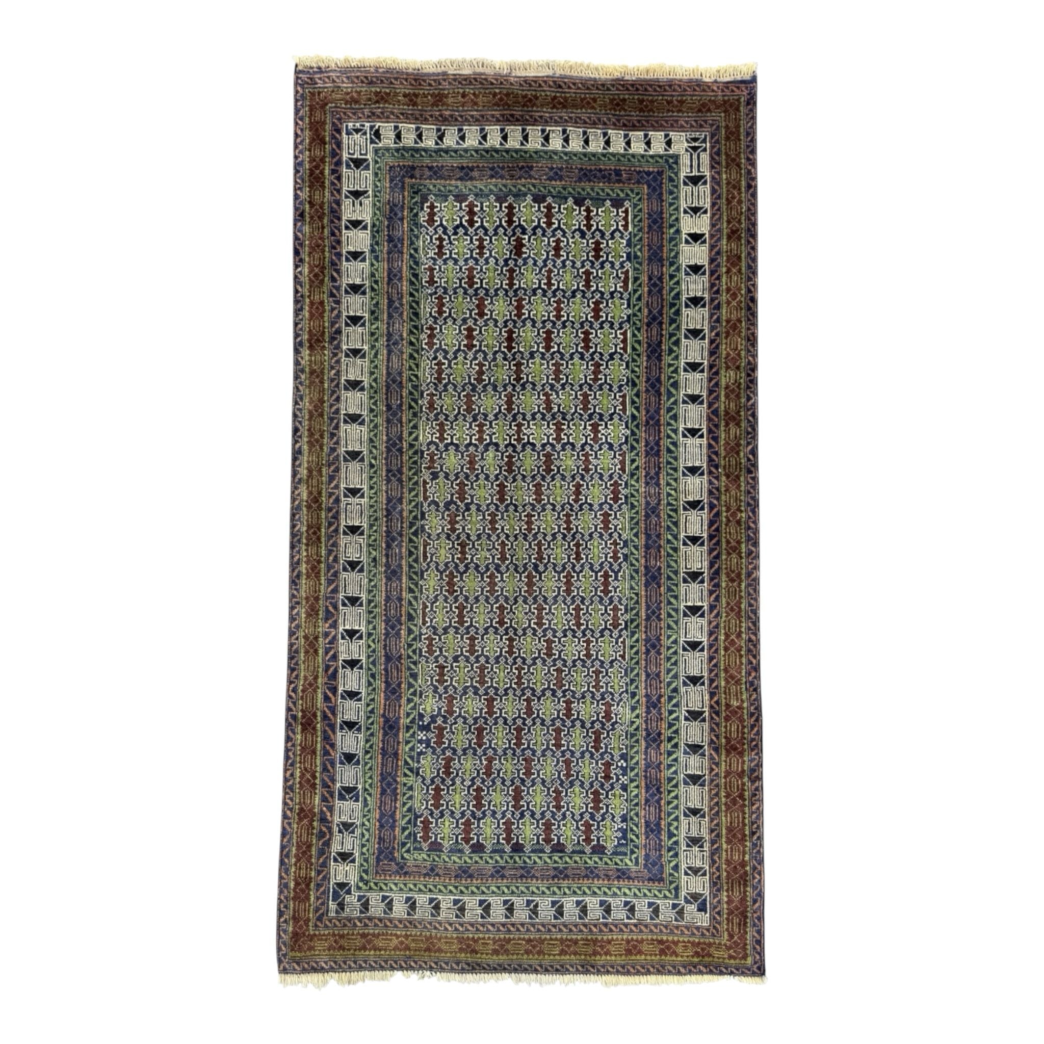 Handmade Balochi Rug 192 CM x 116 CM Sk#1488