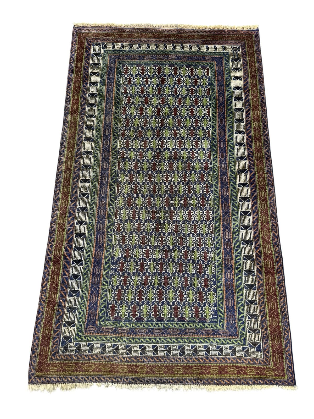 Handmade Balochi Rug 192 CM x 116 CM Sk#1488