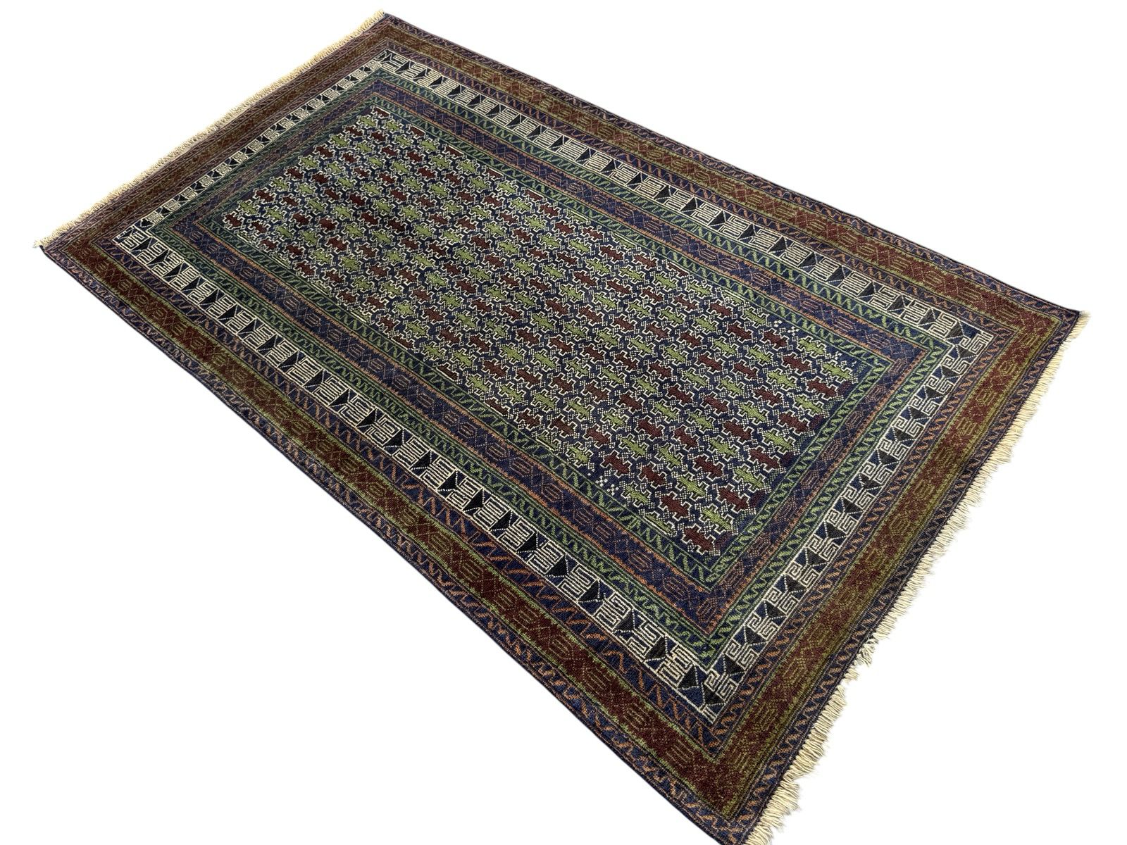 Handmade Balochi Rug 192 CM x 116 CM Sk#1488