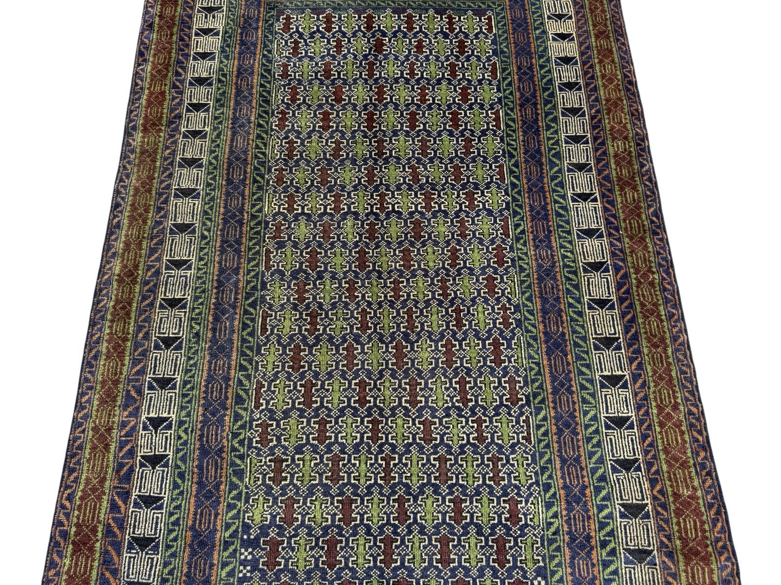 Handmade Balochi Rug 192 CM x 116 CM Sk#1488
