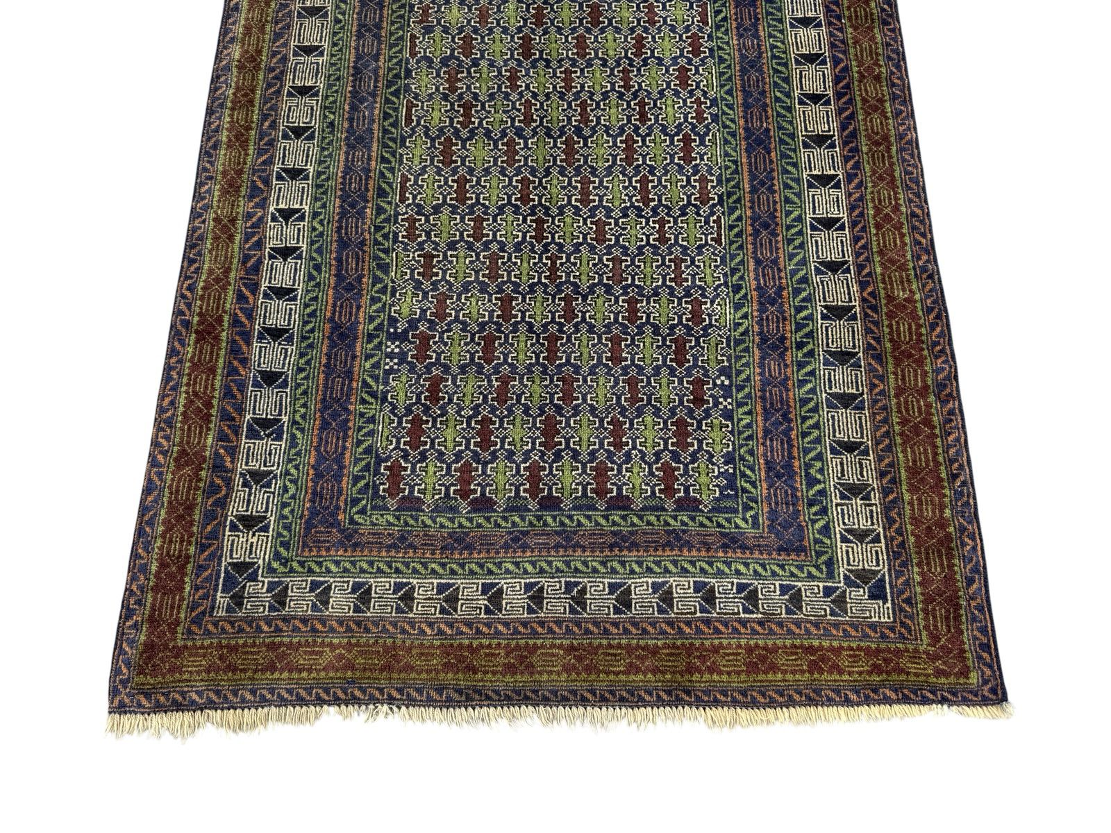 Handmade Balochi Rug 192 CM x 116 CM Sk#1488