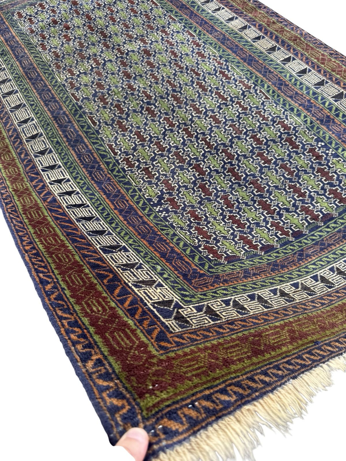 Handmade Balochi Rug 192 CM x 116 CM Sk#1488