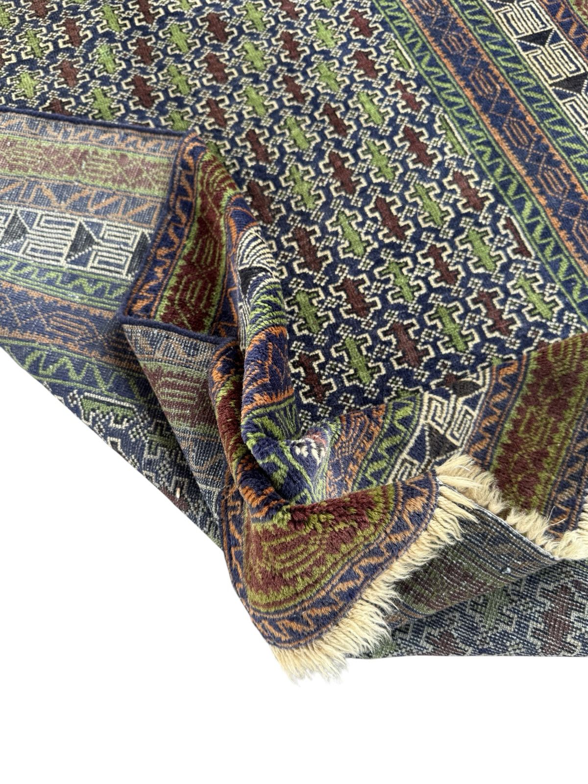 Handmade Balochi Rug 192 CM x 116 CM Sk#1488