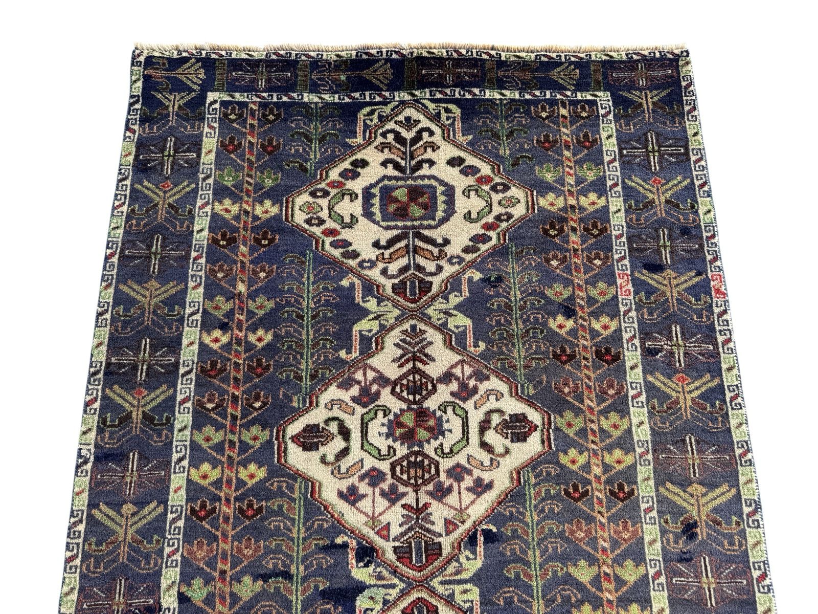 Handmade Balochi Rug 206 CM x 113 CM Sk#1489
