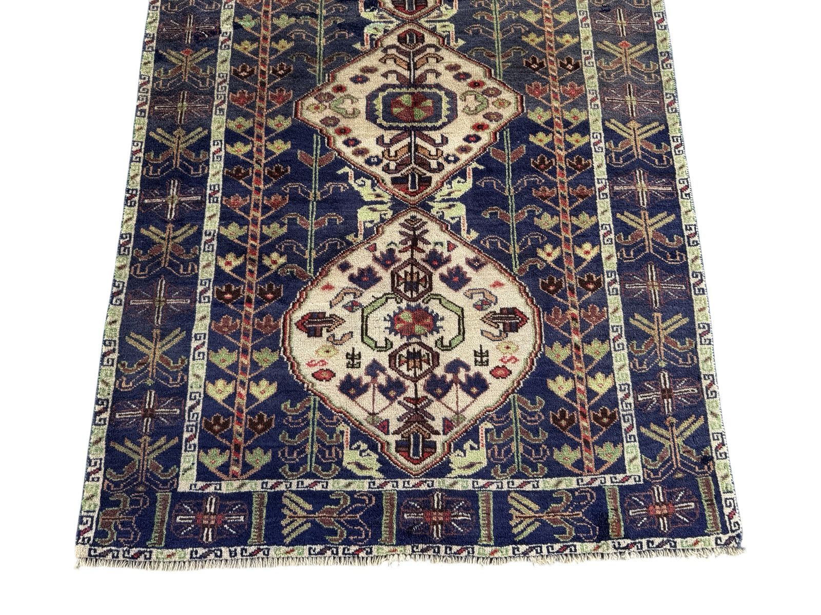 Handmade Balochi Rug 206 CM x 113 CM Sk#1489