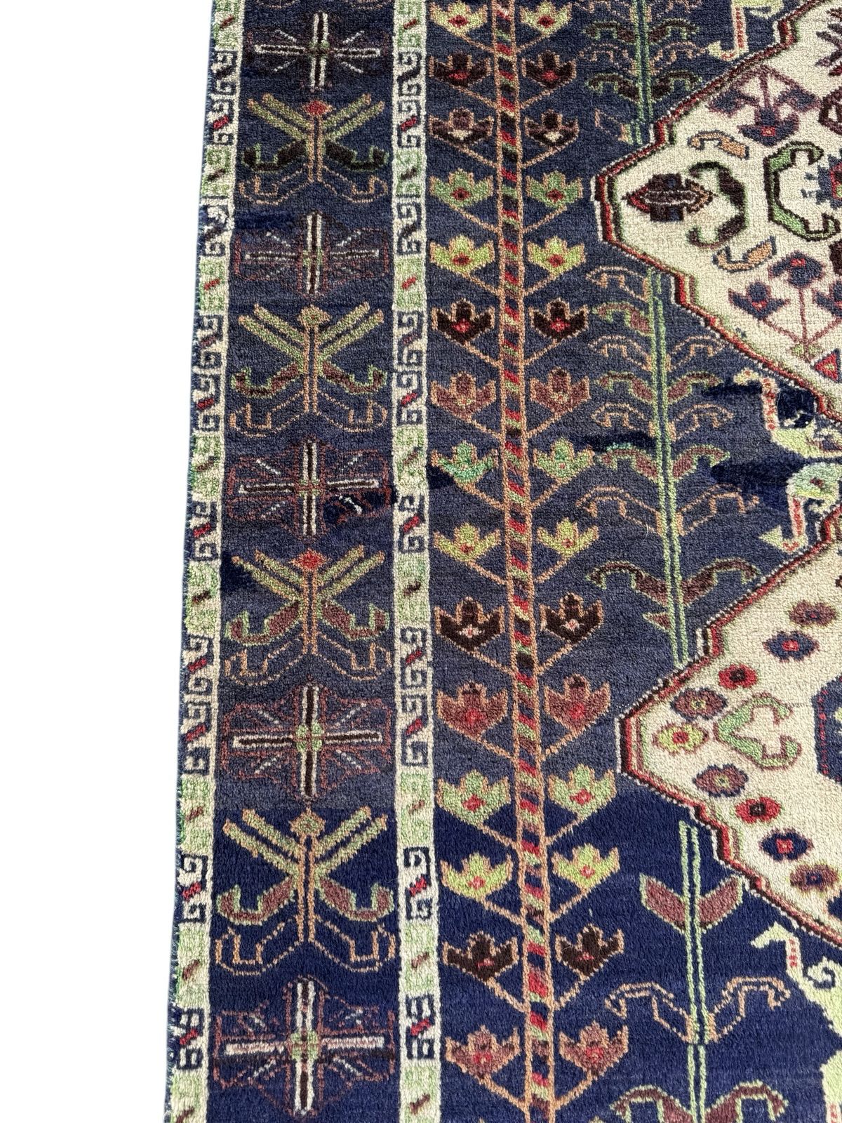 Handmade Balochi Rug 206 CM x 113 CM Sk#1489