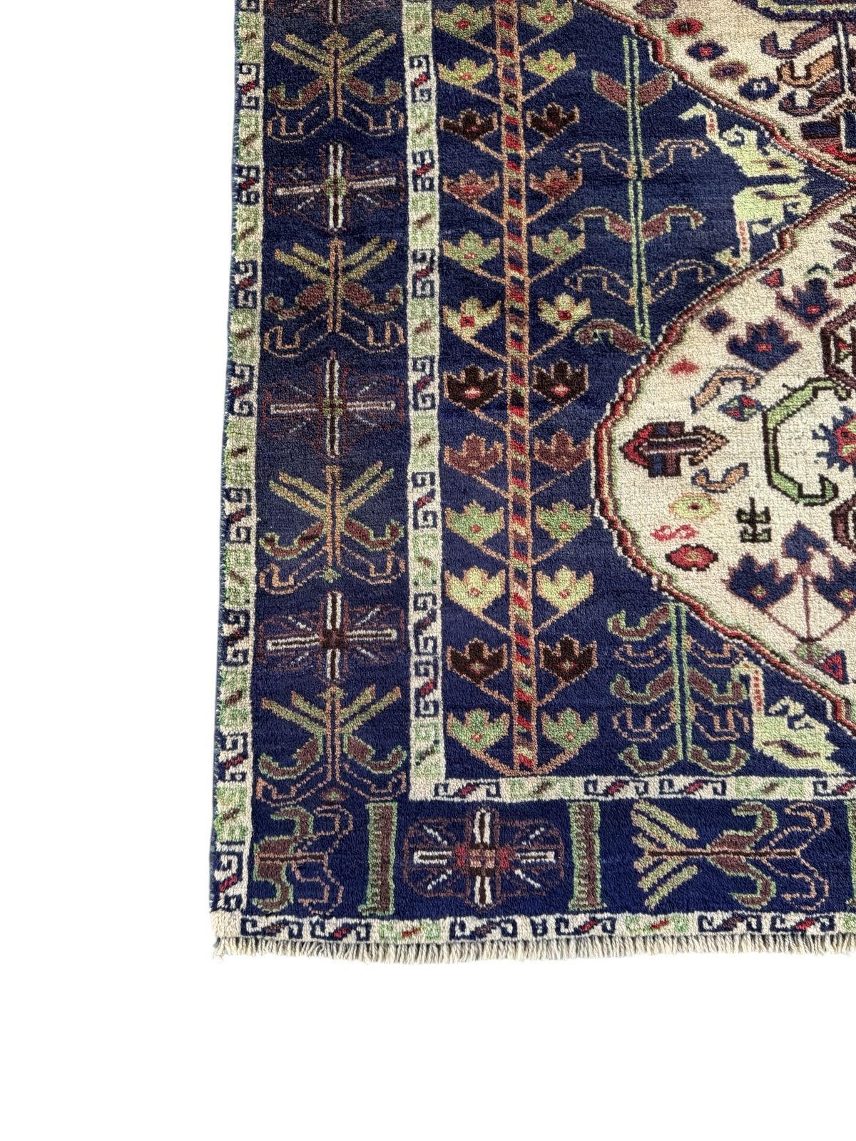 Handmade Balochi Rug 206 CM x 113 CM Sk#1489