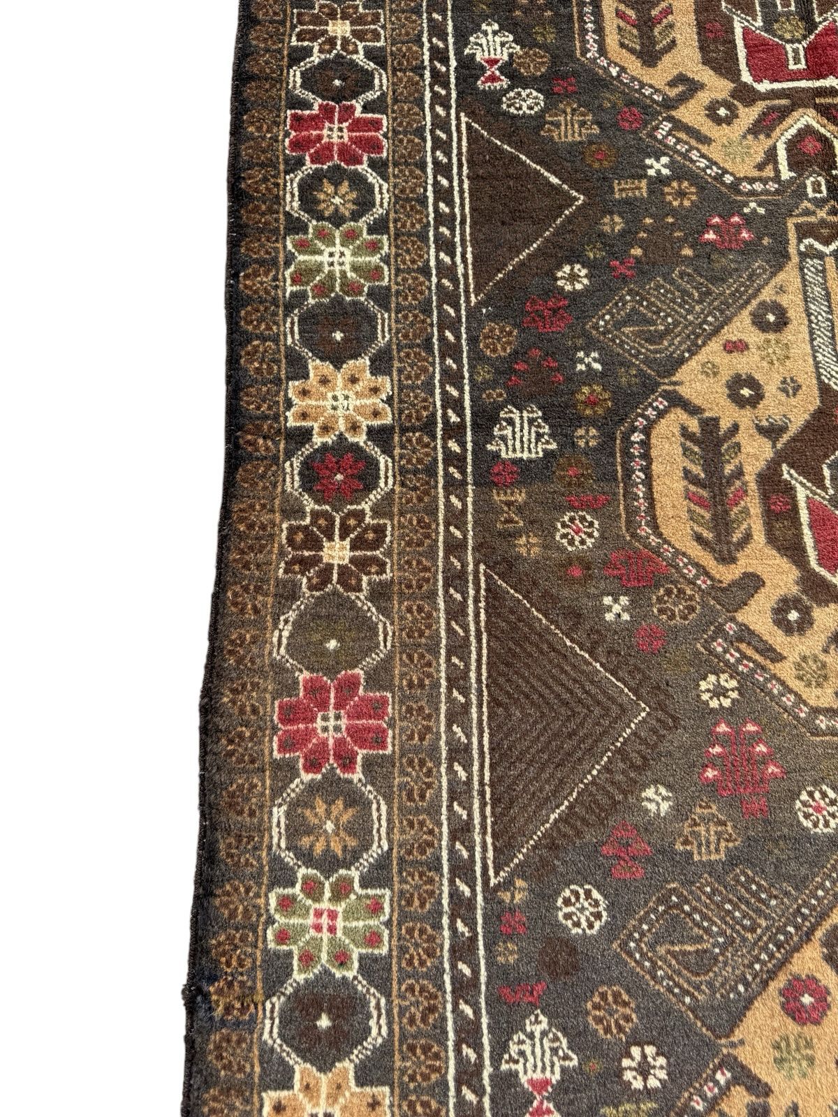 Handmade Balochi Rug 206 CM x 116 CM Sk#1490