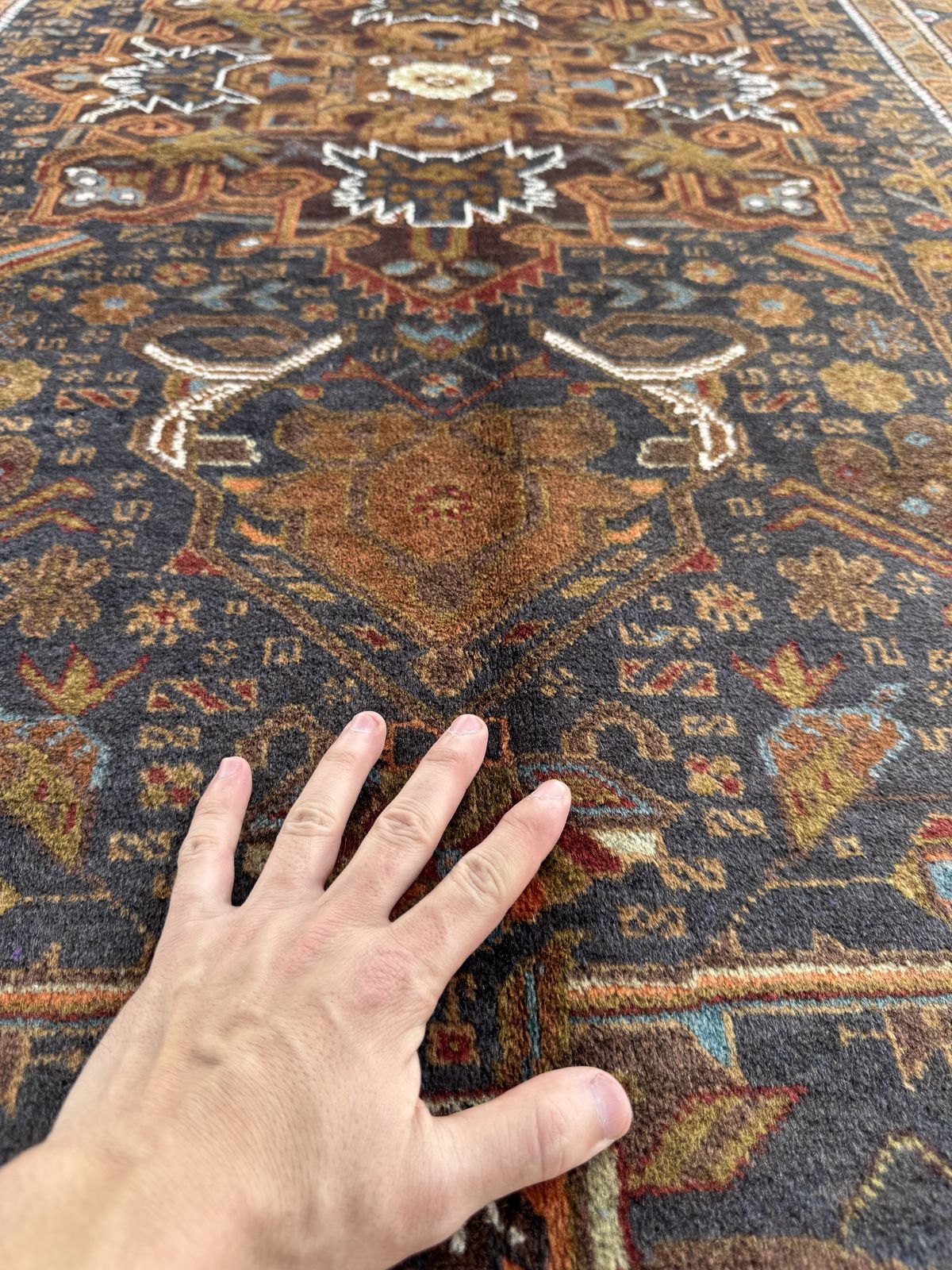 Handmade Balochi Rug 211 CM x 135 CM Sk#1491
