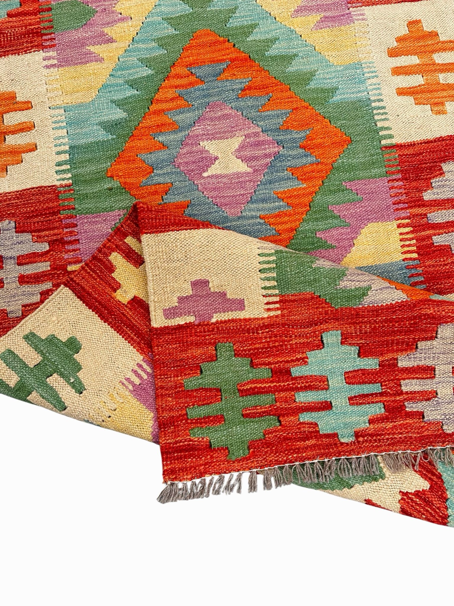 Handmade Kilim Long Hallway Rug 485 cm x 81 cm Sk#2020