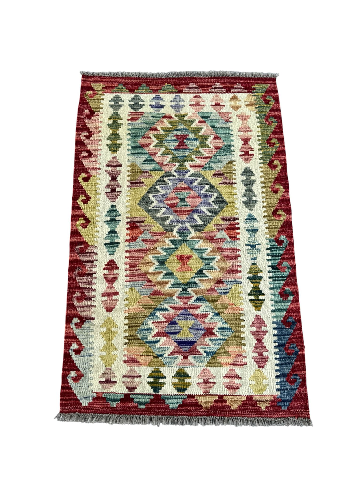 Handmade Afghan Kilim Rug 123 CM x 78 CM Sk#1434